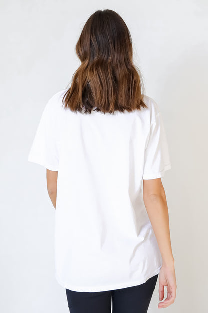 Merry Script Tee back view