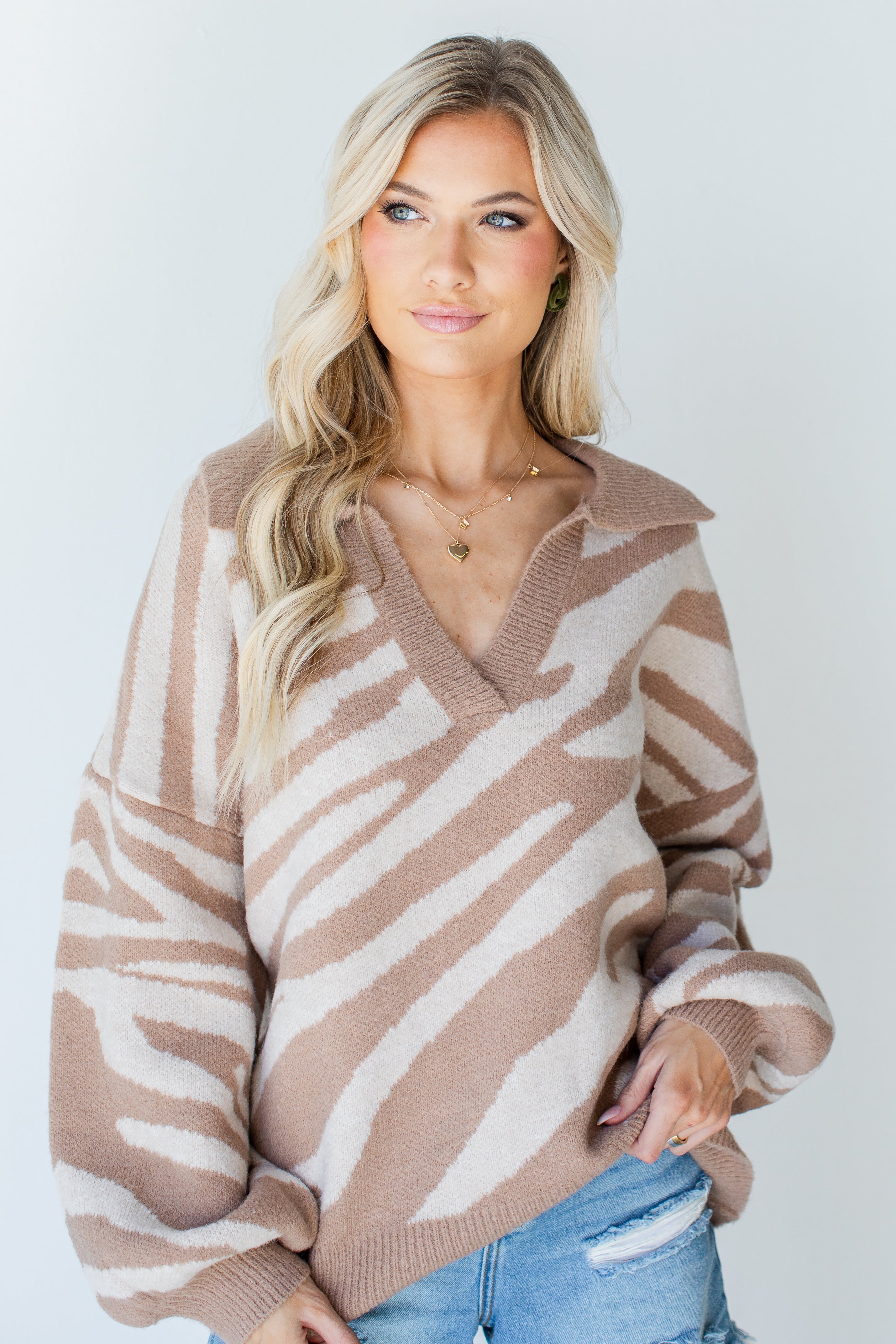 Collared Sweater front view
