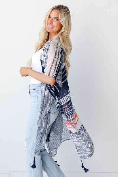 Kimono side view