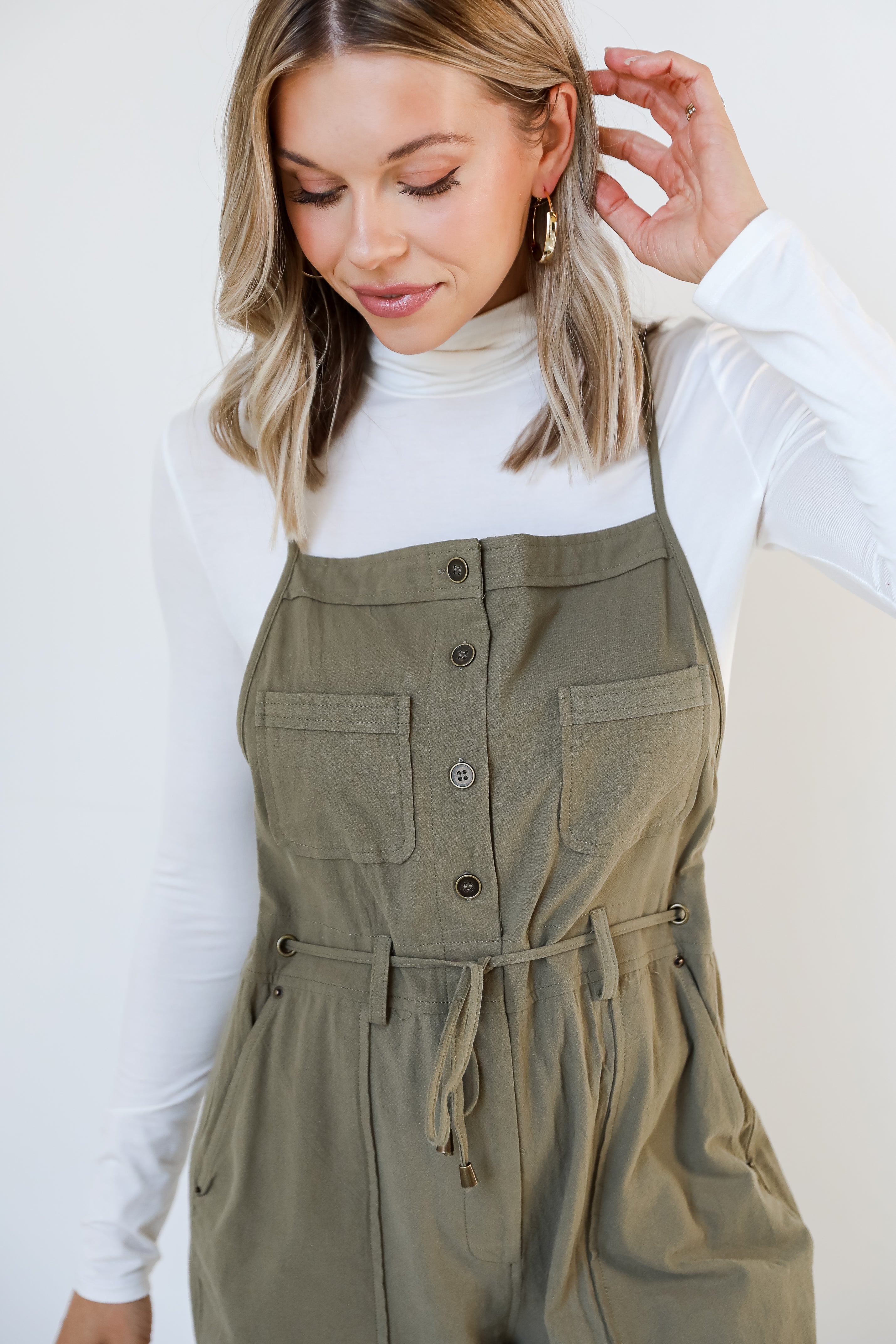 Jumpsuit close up