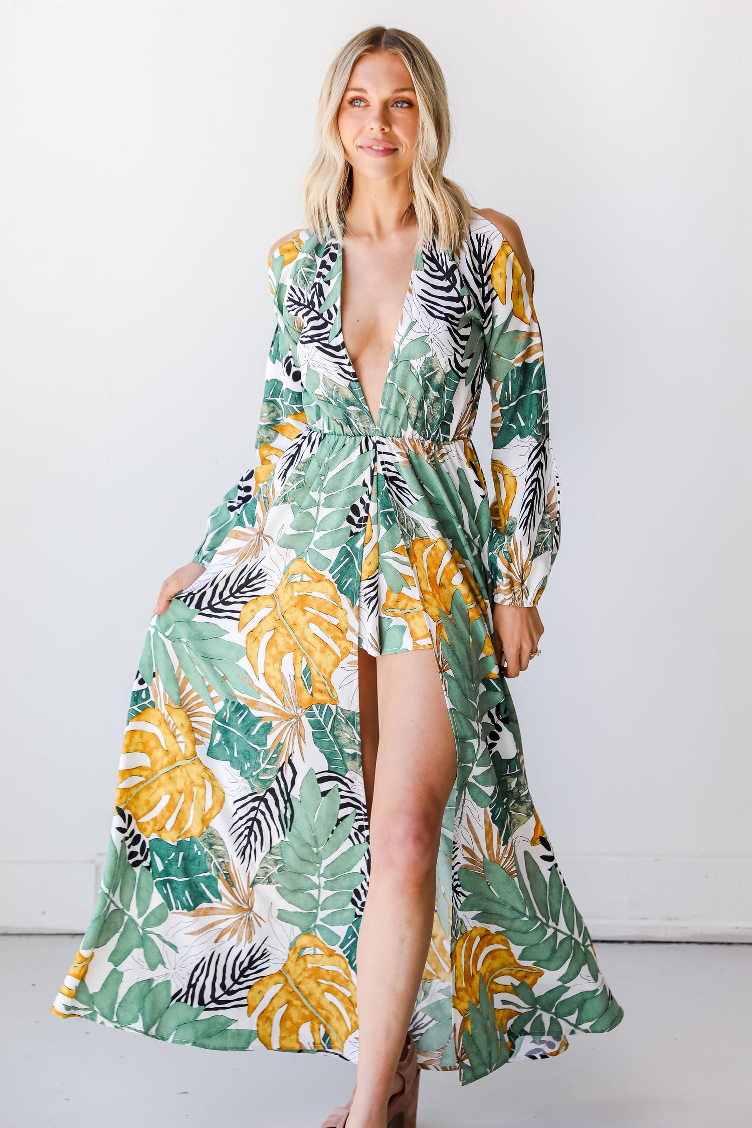 Romper on model