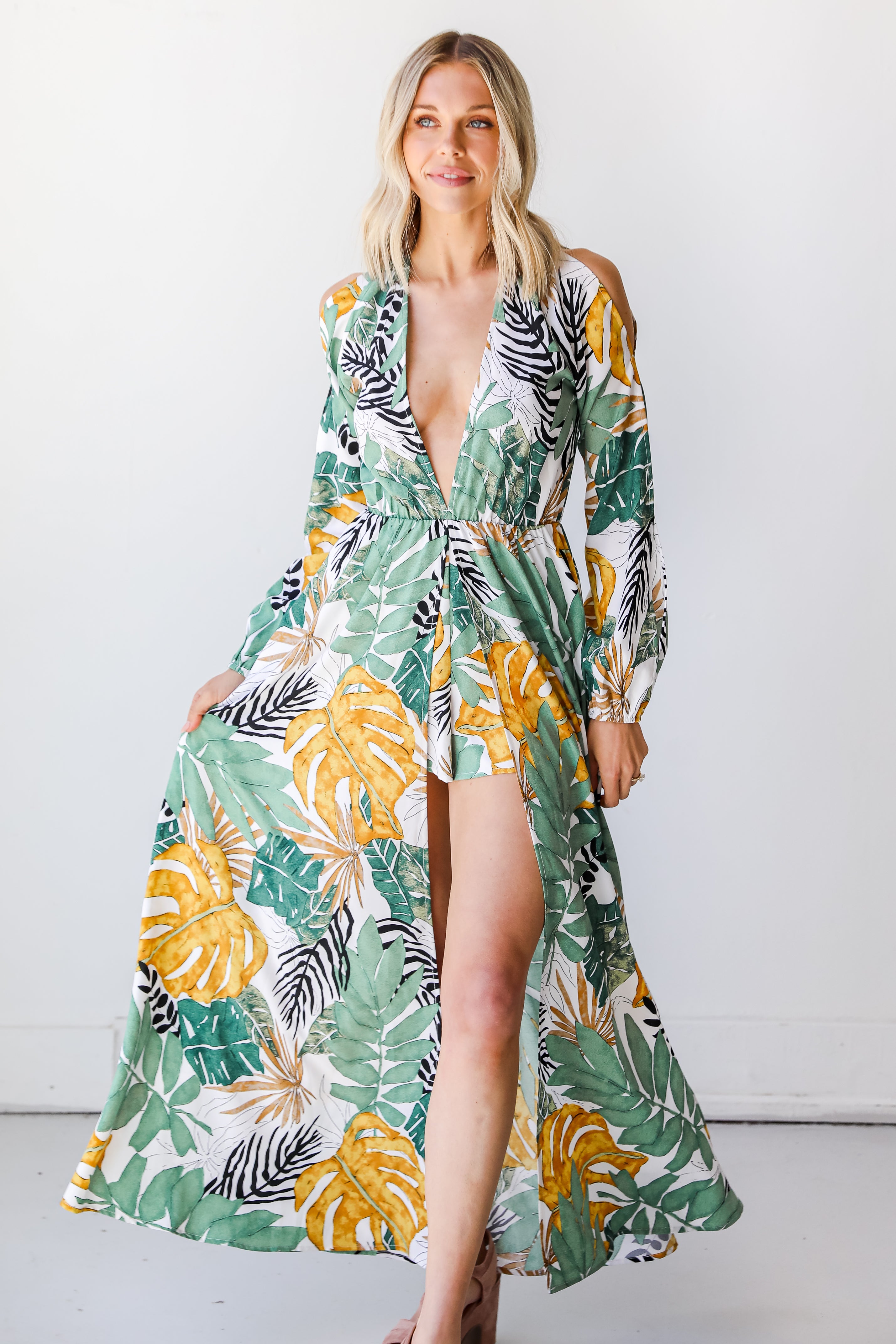 Romper on model