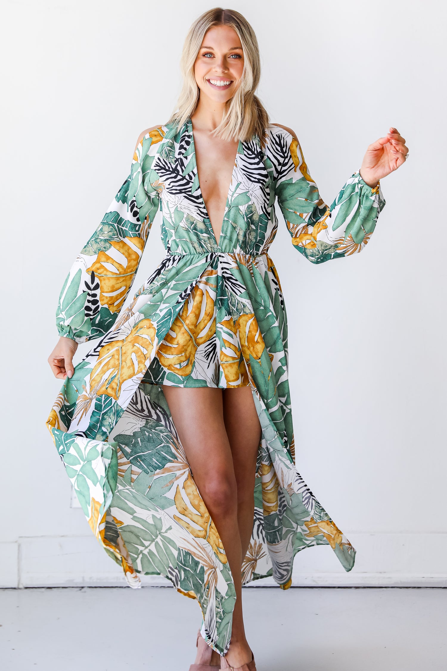 Romper front view