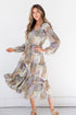 Tropical Midi Dress