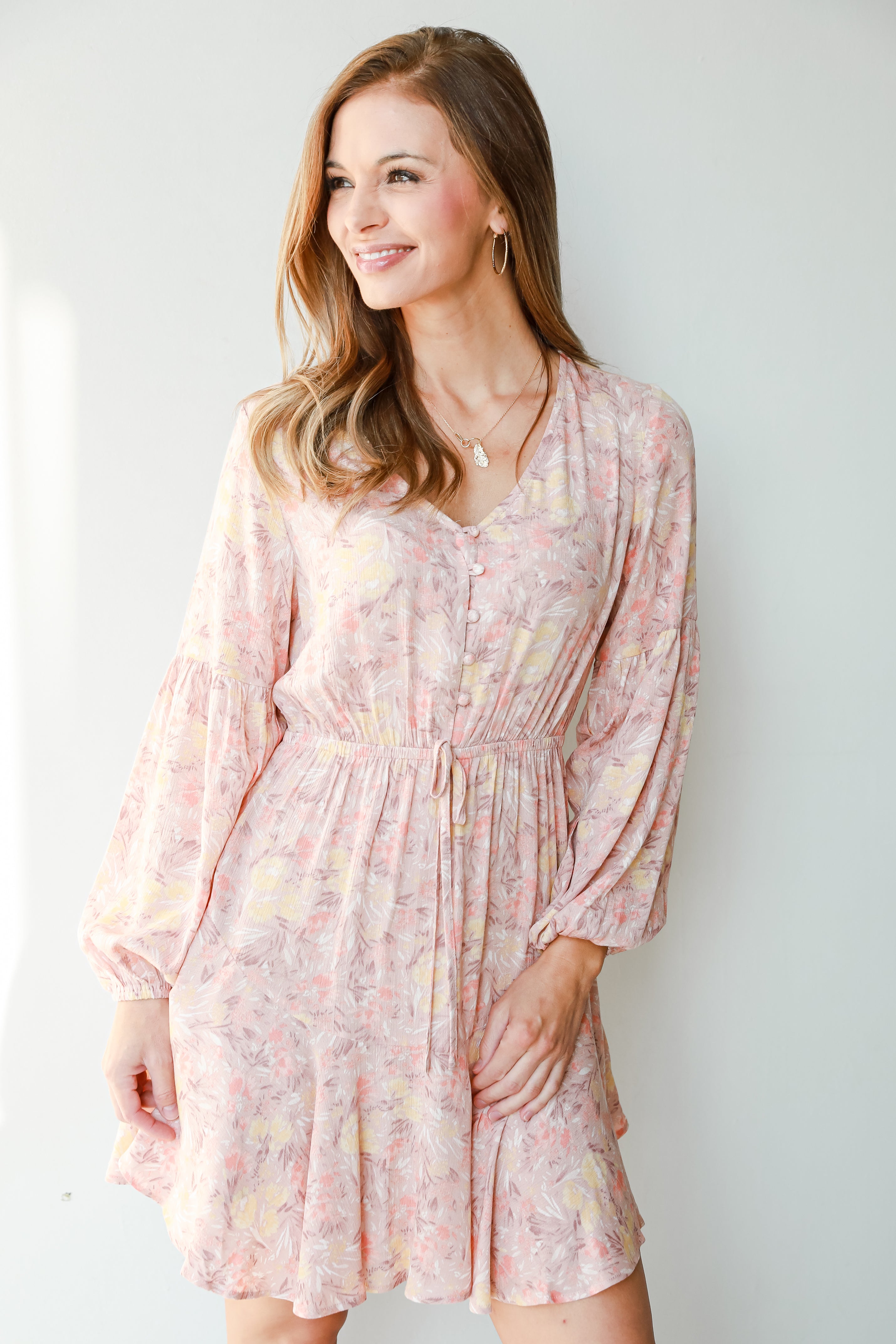Floral Mini Dress