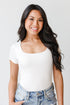 Bodysuit in ivory