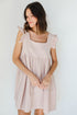 Babydoll Dress in natural
