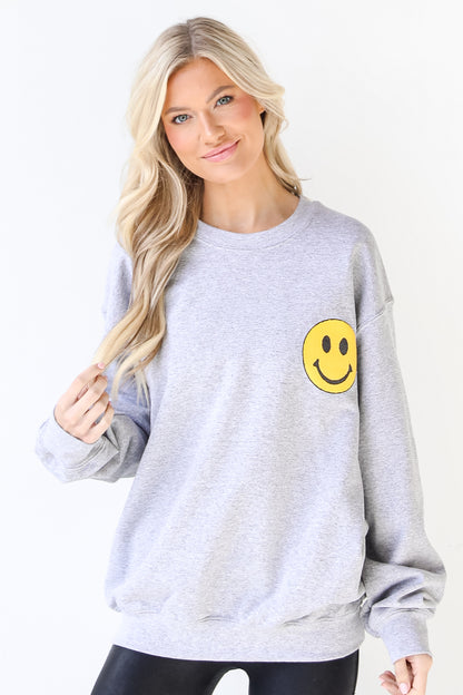 Be Kind To Your Mind Pullover on model