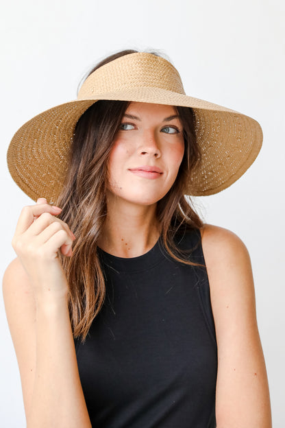 Straw Visor