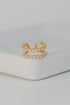 Gold Rhinestone Ring from dress up